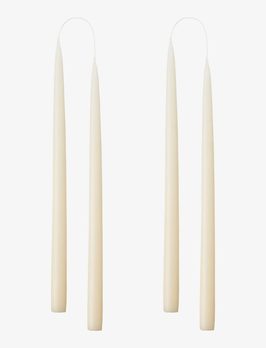 Cream Taper Candles