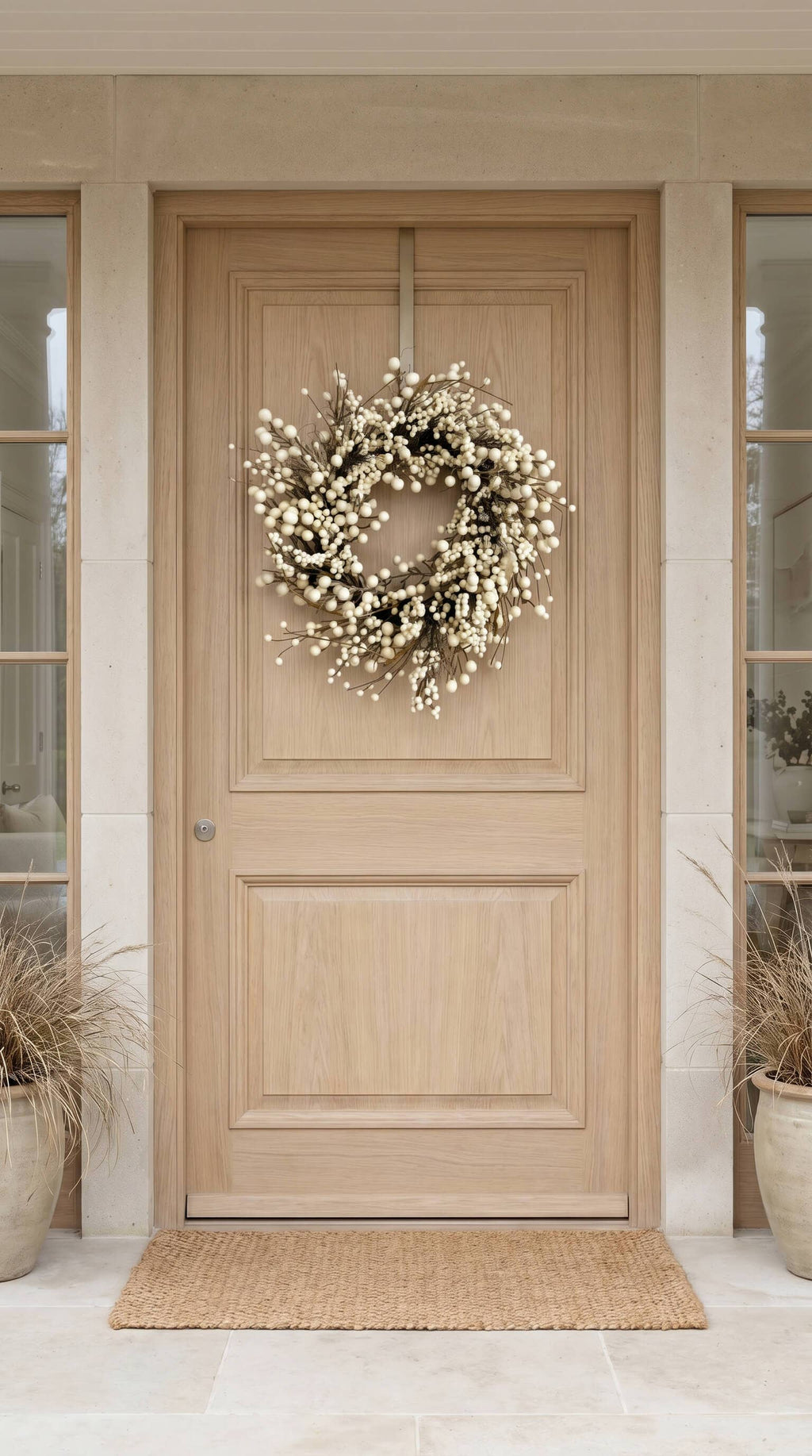 Ivory Berry Wreath