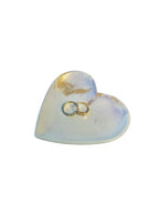 Lavender Gold Heart Tray