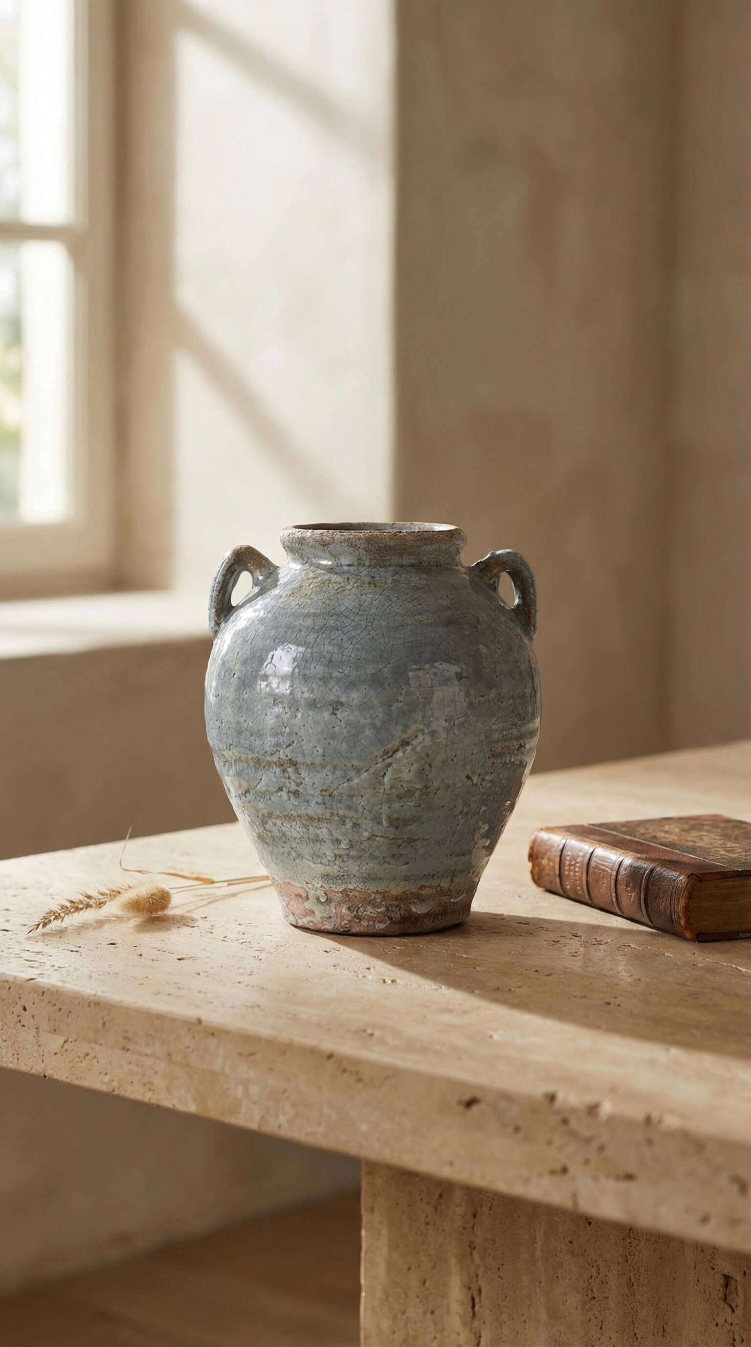 Coastal Amphora Vase