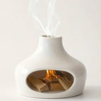 Chimney Burner, White