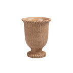 Woven Stone Urn - Small