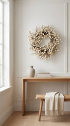 Ivory Berry Wreath