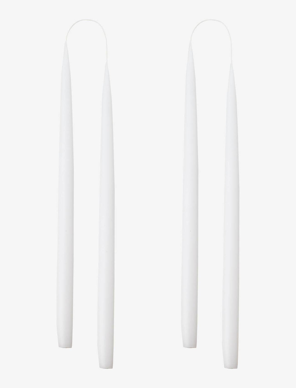 White Taper Candles