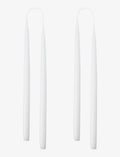 White Taper Candles