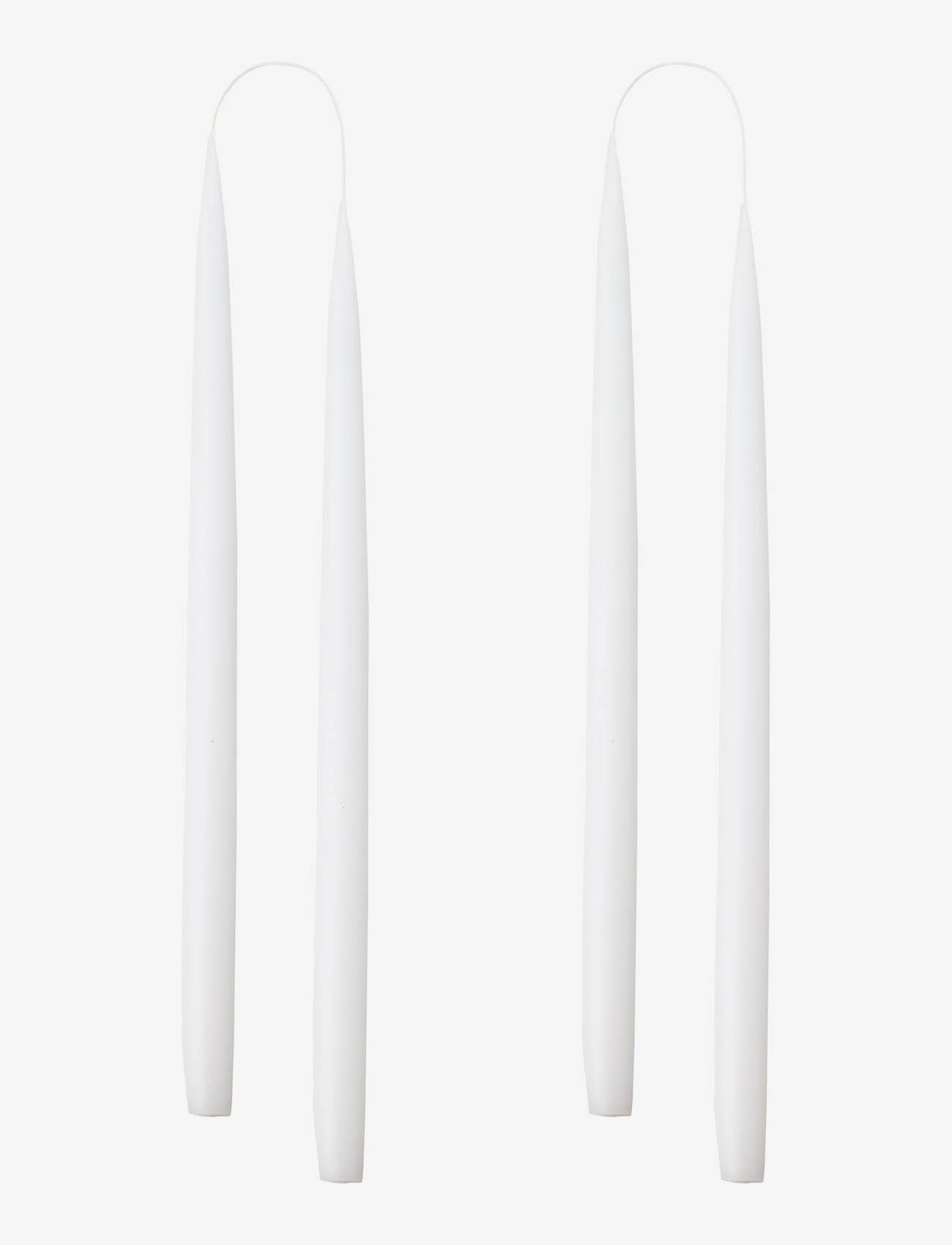 White Taper Candles