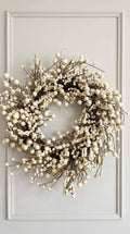 Ivory Berry Wreath