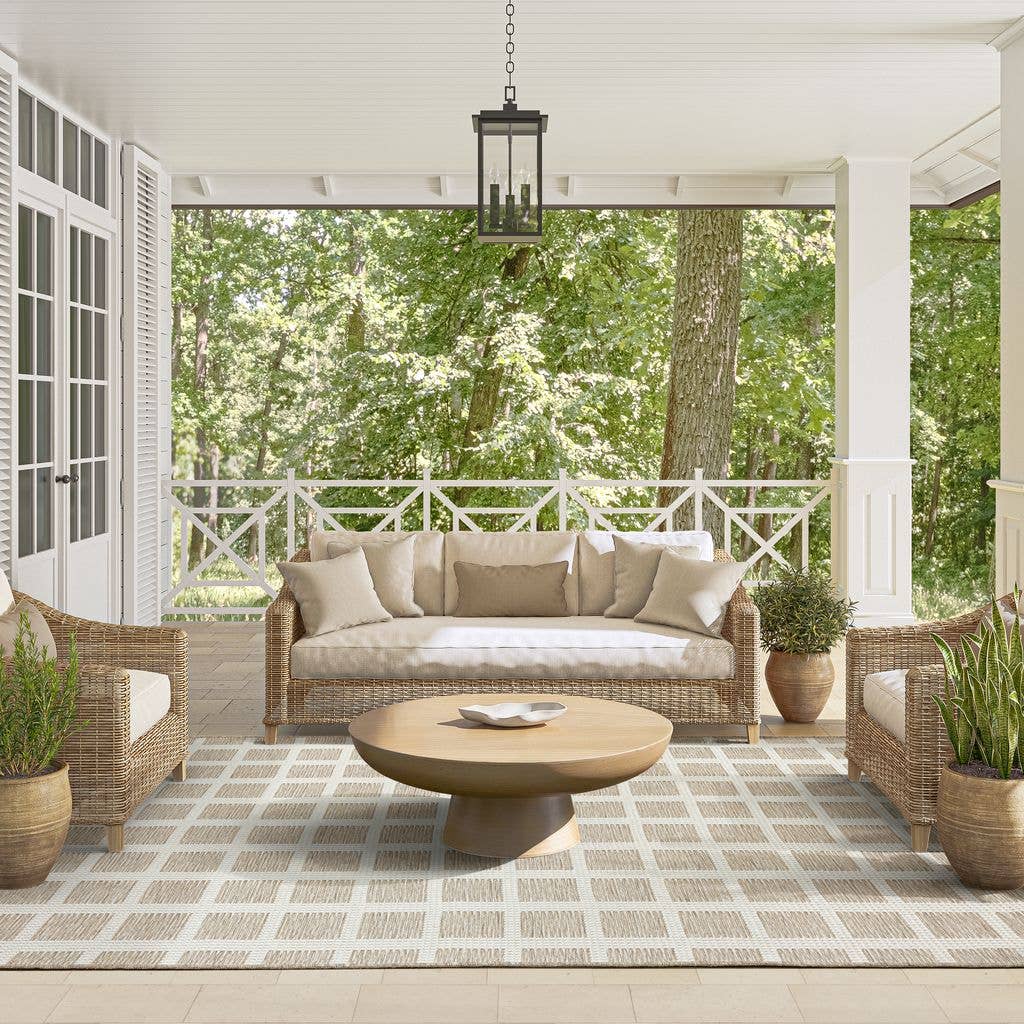 Gridscape Indoor/Outdoor Rug