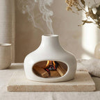 Chimney Burner, White