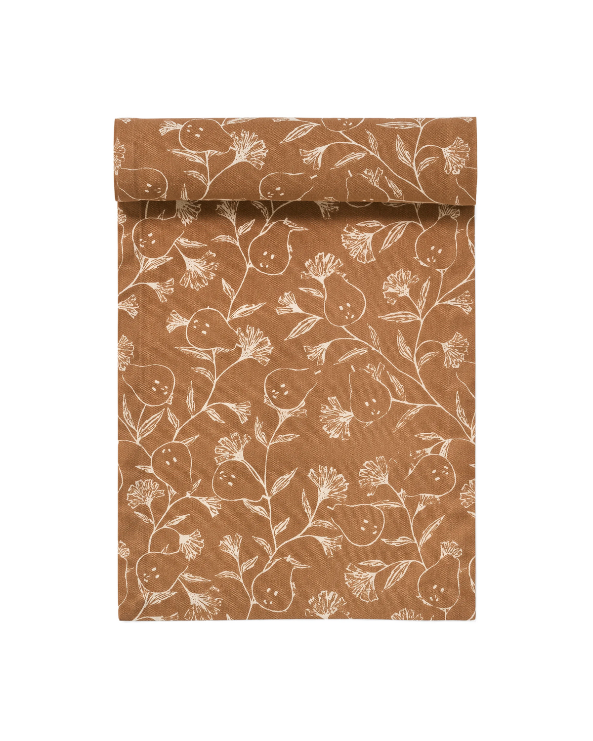Pear Botanical Table Runner