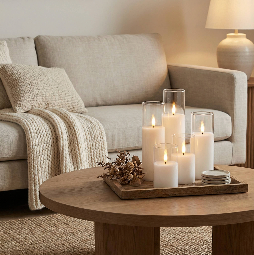 Set of 3 Flameless Candles