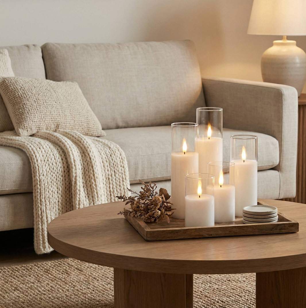 Set of 3 Flameless Candles