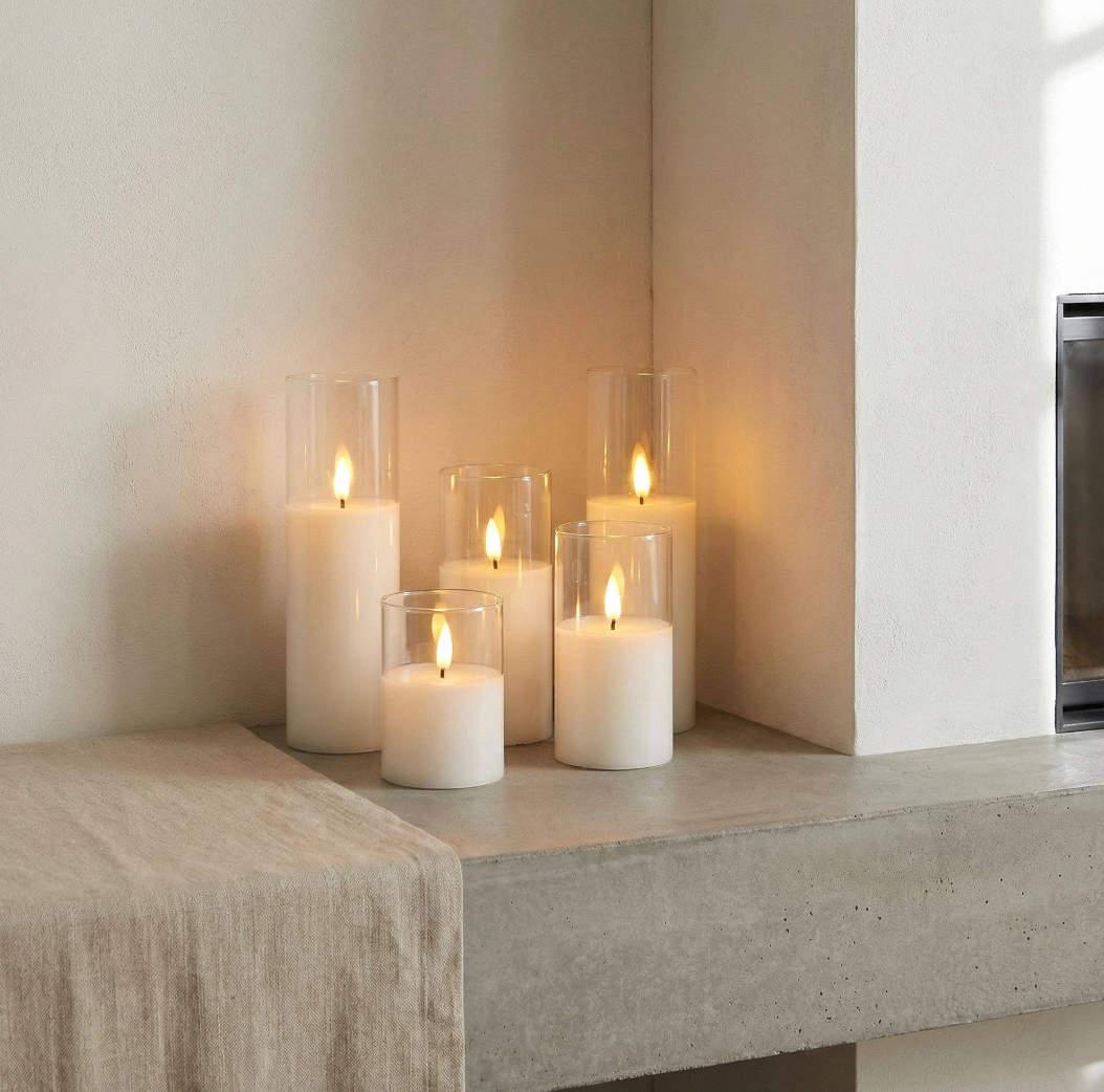 Set of 3 Flameless Candles