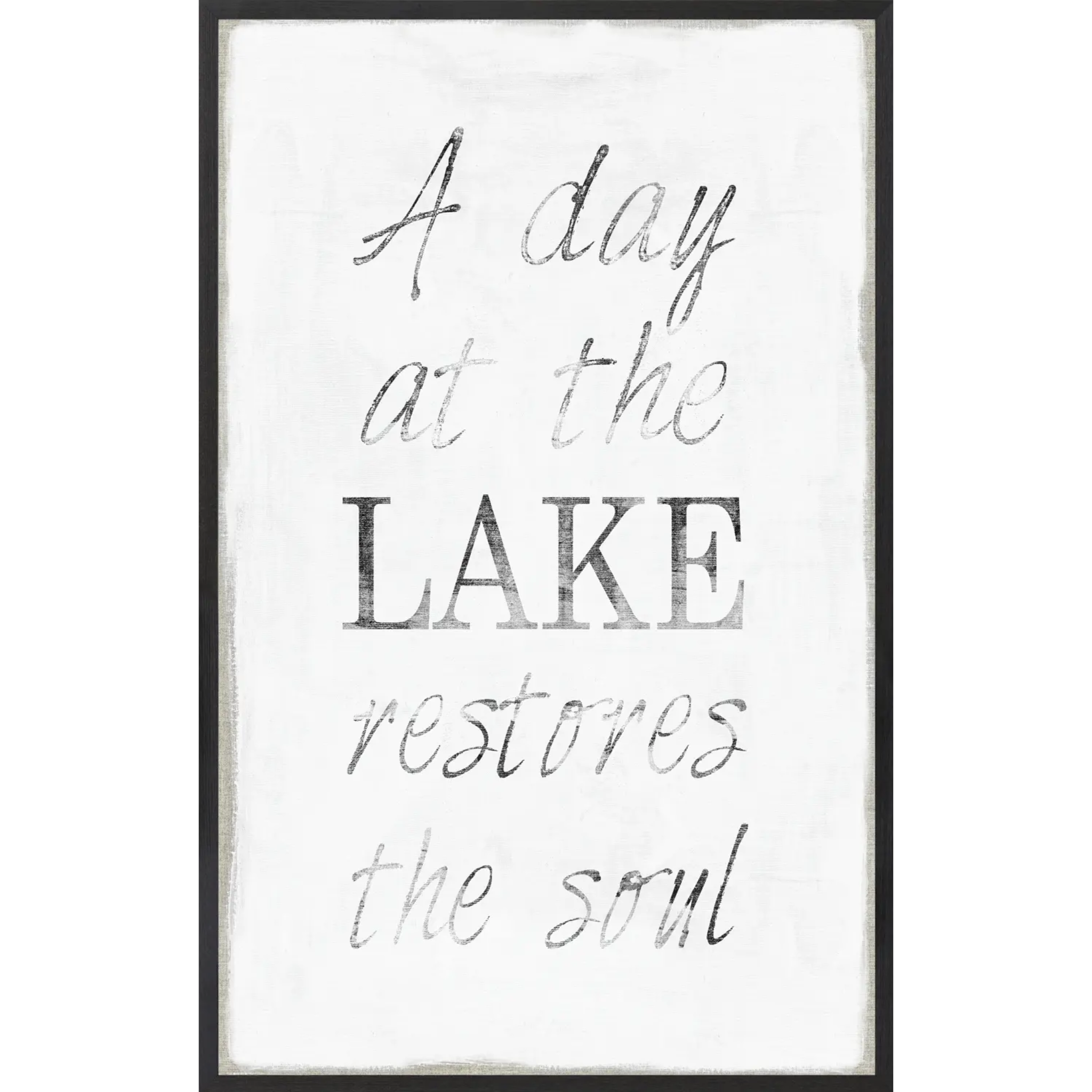 A Day at the Lake Artwork