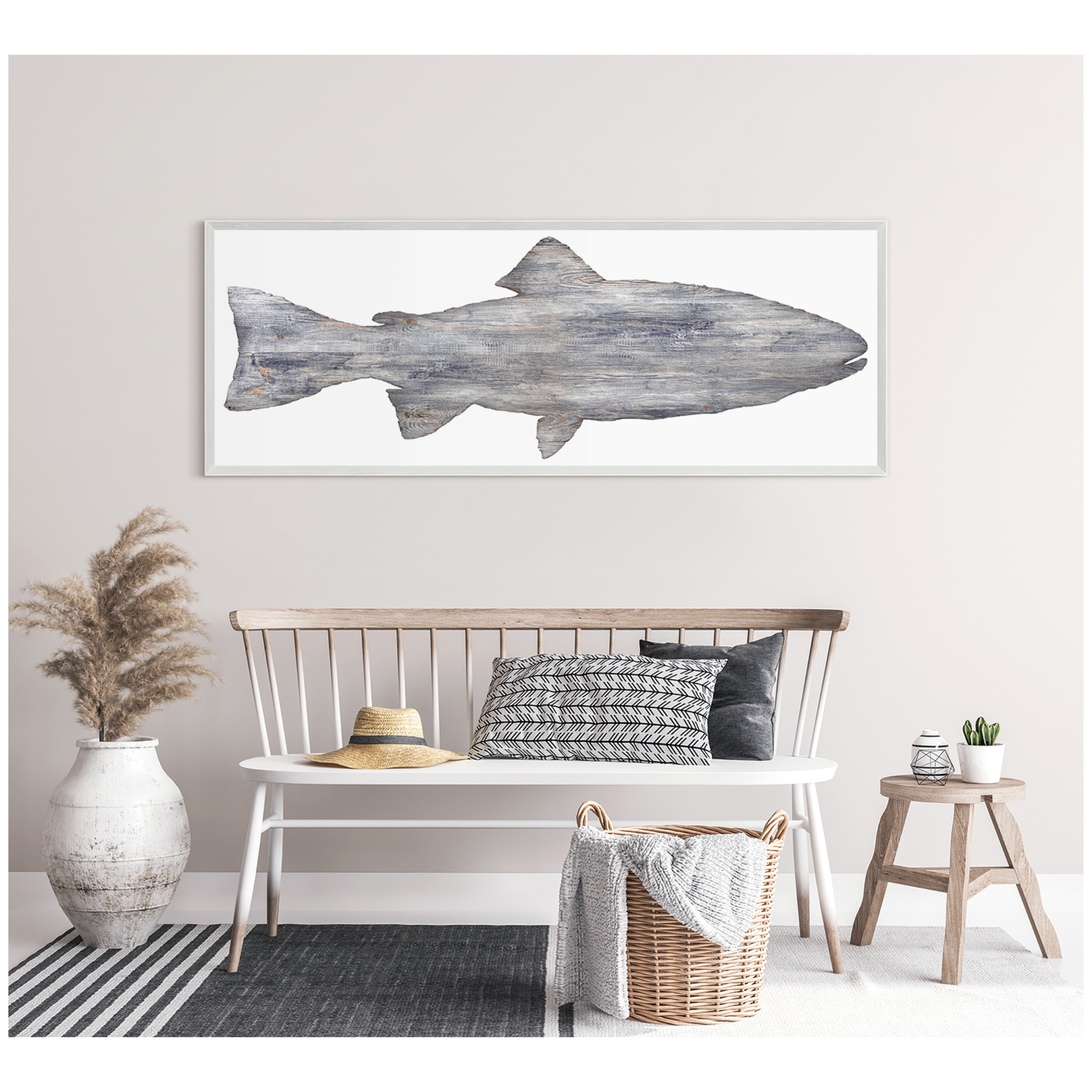 Driftwood Trout Artwork
