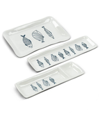 Blue Fish Stoneware Collection