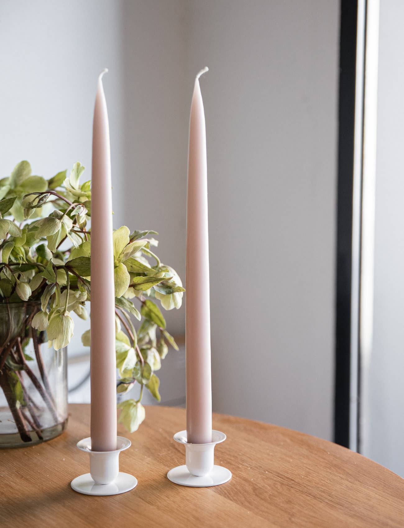 Linen Taper Candles
