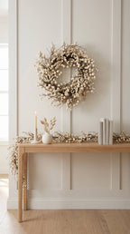 Ivory Berry Wreath