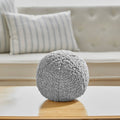 Small Pebble Pillow, Light Grey