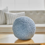 Small Pebble Pillow, Blue