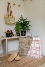 Driftwood Tall Rattan Basket