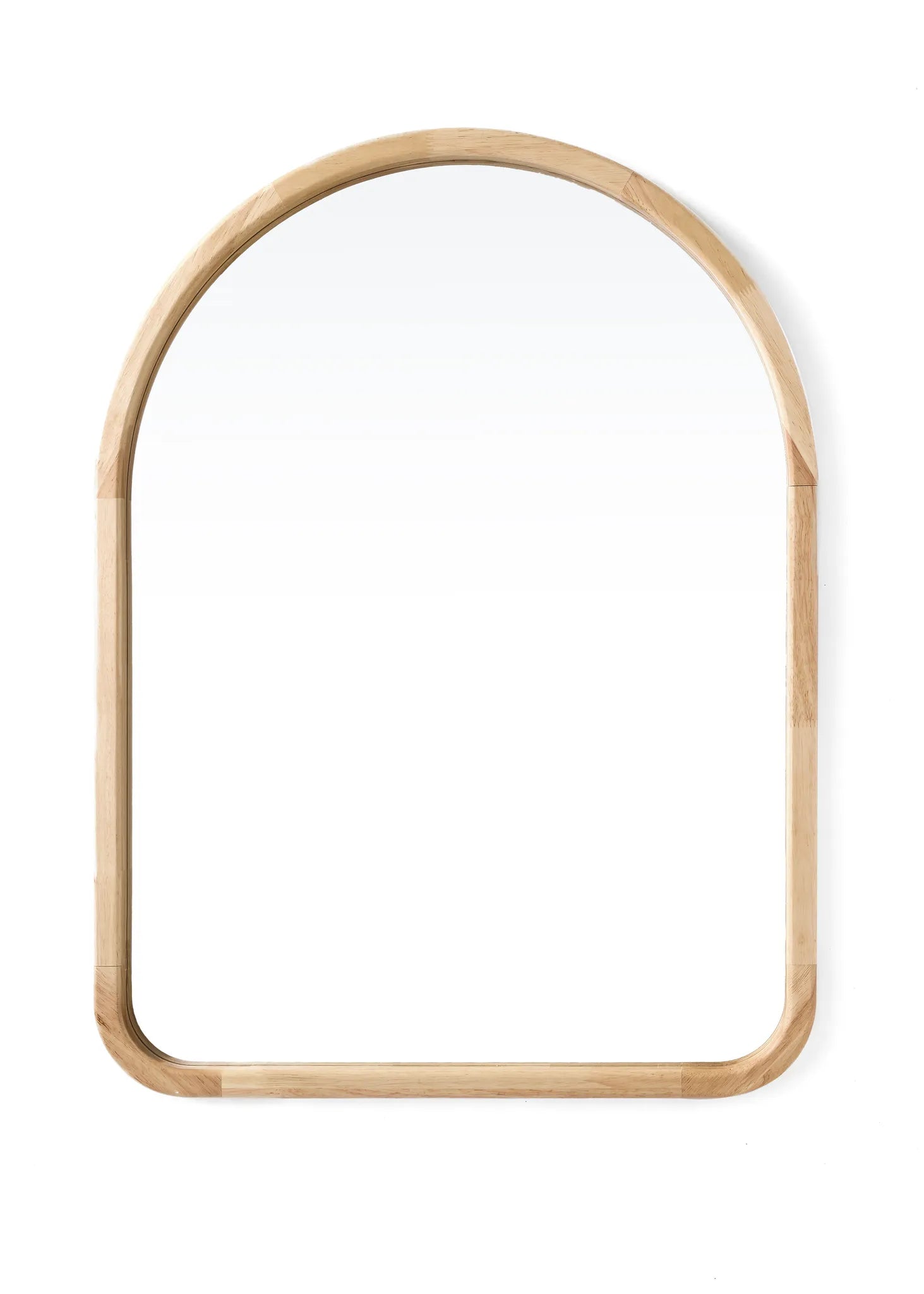 Beach Wood Arch Mirror